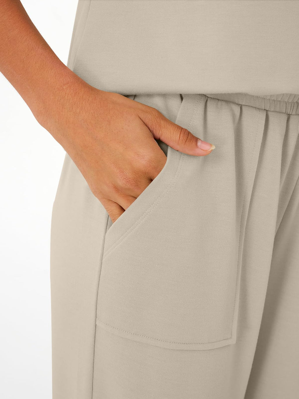 AUTOMET Women's 2 Piece Lounge Set Casual Cap Sleeve Top Wide Leg Pants Summer Vacation Outfits