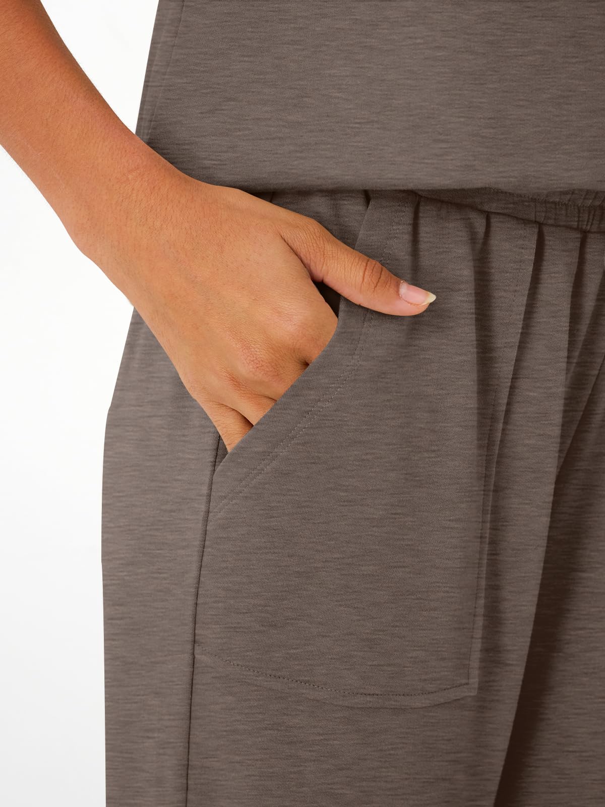 AUTOMET Women's 2 Piece Lounge Set Casual Cap Sleeve Top Wide Leg Pants Summer Vacation Outfits