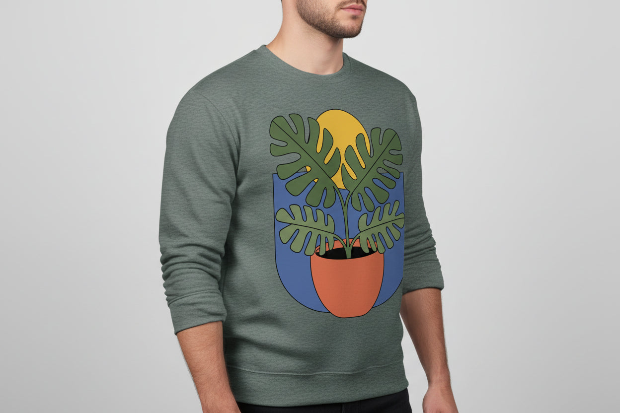 HEATHER SPORT DARK GREEN - FRONT